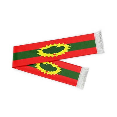 Stampa su ordinazione 100% di Digital di dimensione della sciarpa di Oromo del poliestere