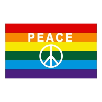 4 stampa di Pride Rainbow Flag 3x5 Digital di colore per la decorazione