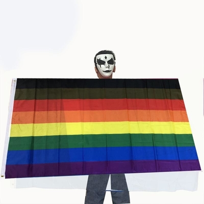 Lesbica d'attaccatura Pride Flag Custom Size dello stendardo della bandiera del partito LGBT