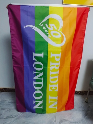 Digital che stampa il bisessuale lesbico gay Pride Flag della bandiera di 3x5 LGBT