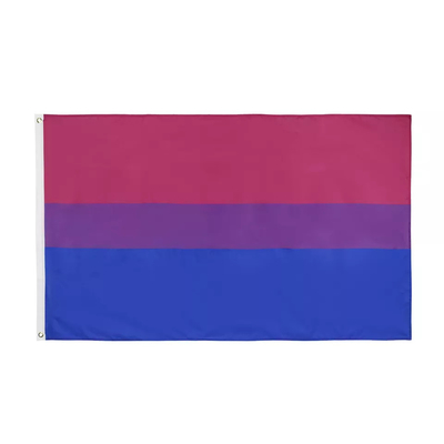 Stampa digitale Rainbow LGBT Flag 3x5 Ft Bandiera bisessuale in poliestere 100D