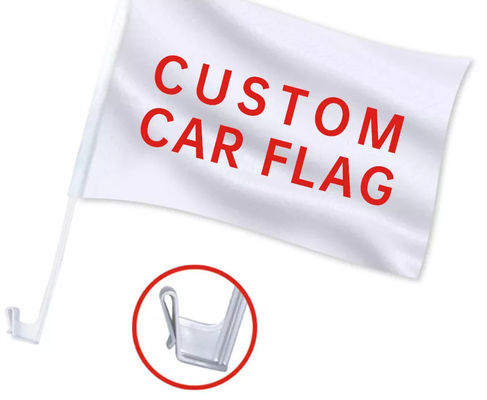 Bandiere su ordinazione dell'automobile dell'Inghilterra del poliestere di automobile delle bandiere decorative su ordinazione della finestra