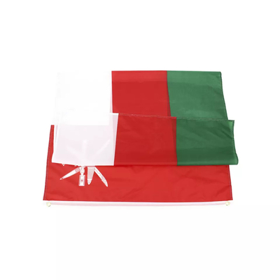 Bandiera nazionale su ordinazione 100% dell'Oman del poliestere della bandiera delle bandiere 3x5 Ft
