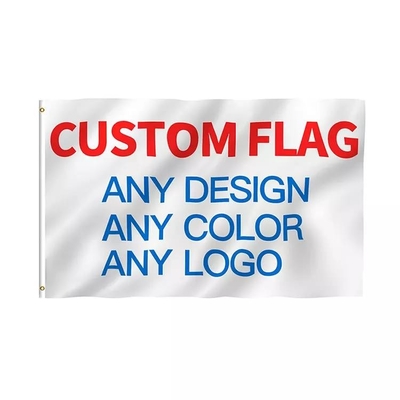Annunciando la bandiera sottile 3X5ft di Blue Line 100% poliesteri per progettare le bandiere per il cliente